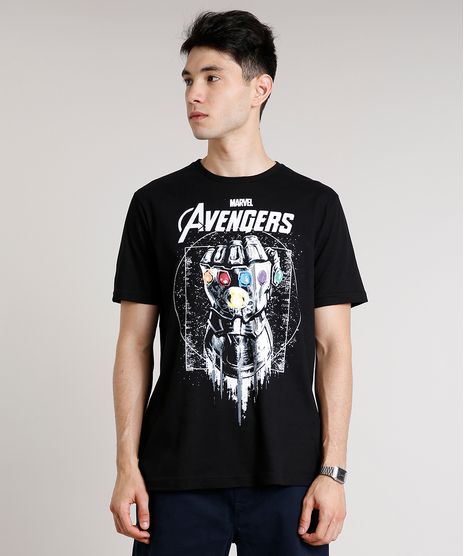Camiseta-Masculina-Os-Vingadores-Manopla-do-Infinito-Manga-Curta-Gola-Careca-Preta-9303777-Preto_1