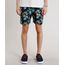 Short-Masculino-Estampado-Tropical-com-Bolsos--Preto-9600663-Preto_1
