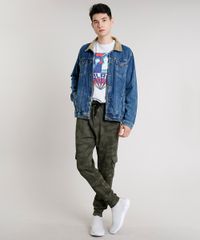 Camiseta-Masculina-Stranger-Things-Manga-Curta-Gola-Careca-Cinza-Mescla-Claro-9631018-Cinza_Mescla_Claro_3