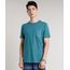 Camiseta-Masculina-com-Bolso-Estampado-de-Tubarao-Manga-Curta-Gola-Careca-Verde-9636213-Verde_1