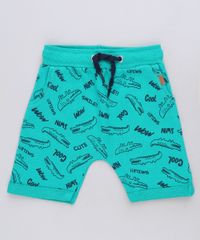 Bermuda-Infantil-Saruel-Estampada-de-Jacares-em-Moletom-Verde-9618752-Verde_1