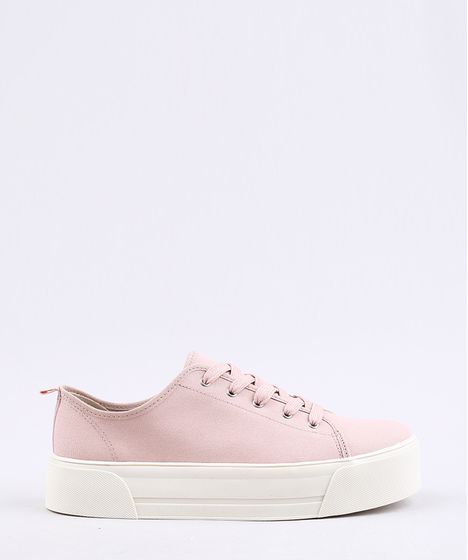 tenis moleca flatform rose