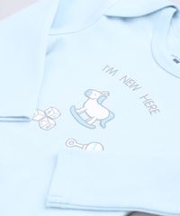 Body-Infantil--I-m-New-Here--Manga-Longa-Azul-Claro-9584556-Azul_Claro_4