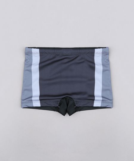 Sunga-Infantil-Boxer-com-Listras-e-Protecao-UV50--Chumbo-9655398-Chumbo_1 Sunga-Infantil-Boxer-com-Listras-e-Protecao-UV50--Chumbo-9655398-Chumbo_1