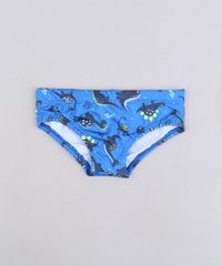 Sunga-Infantil-Estampada-de-Dinossauros-com-Protecao-UV50--Azul-9655362-Azul_1