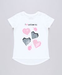 Blusa-Infantil--I-Love-Unicorns--com-Paetes-Manga-Curta-Off-White-9680223-Off_White_1