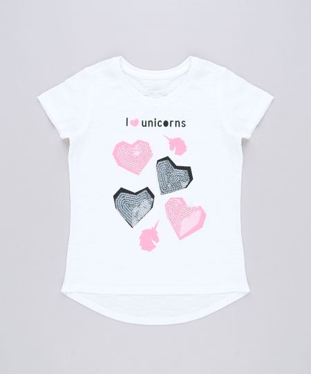 Blusa-Infantil--I-Love-Unicorns--com-Paetes-Manga-Curta-Off-White-9680223-Off_White_1 Blusa-Infantil--I-Love-Unicorns--com-Paetes-Manga-Curta-Off-White-9680223-Off_White_1