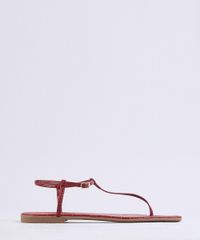 Rasteira-Feminina-Oneself-Croco-Vinho-9627686-Vinho_1