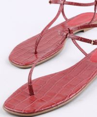 Rasteira-Feminina-Oneself-Croco-Vinho-9627686-Vinho_2