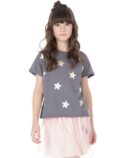 Blusa-com-Estampa-de-Estrelas-Chumbo-8538205-Chumbo_1 Blusa-com-Estampa-de-Estrelas-Chumbo-8538205-Chumbo_1