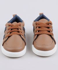 Tenis-Infantil-Baby-Club-com-Faixa-Lateral-Caramelo-9340377-Caramelo_4