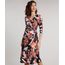 Vestido-Feminino-Midi-Envelope-Estampado-de-Coqueiros-Manga-3-4-Preto-9612388-Preto_1