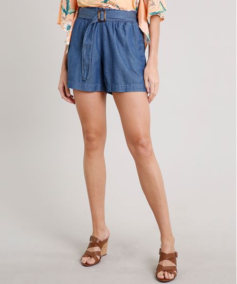 Short-Jeans-Feminino-Clochard-com-Fivela-e-Bolsos-Azul-Escuro-9684512-Azul_Escuro_1