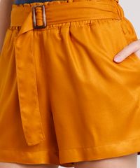 Short-Jeans-Feminino-Clochard-com-Fivela-e-Bolsos-Mostarda-9684513-Mostarda_4