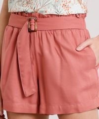 Short-Feminino-Clochard-com-Fivela-e-Bolsos-Rosa-Escuro-9684515-Rosa_Escuro_4 Short-Feminino-Clochard-com-Fivela-e-Bolsos-Rosa-Escuro-9684515-Rosa_Escuro_4