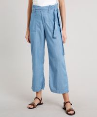 Calca-Jeans-Feminina-Reta-Clochard-Cropped-com-Faixa-para-Amarrar-Azul-Claro-9670255-Azul_Claro_1