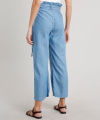 Calca-Jeans-Feminina-Reta-Clochard-Cropped-com-Faixa-para-Amarrar-Azul-Claro-9670255-Azul_Claro_2