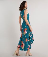 Vestido-Feminino-Midi-Mullet-Envelope-Estampado-Floral-Sem-Manga-Verde-9613388-Verde_2