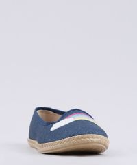 Espadrille-Jeans-Infantil-Molekinha-com-Bordado-de-Arco-Iris-Azul-Escuro-9668054-Azul_Escuro_2