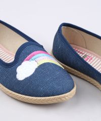 Espadrille-Jeans-Infantil-Molekinha-com-Bordado-de-Arco-Iris-Azul-Escuro-9668054-Azul_Escuro_5