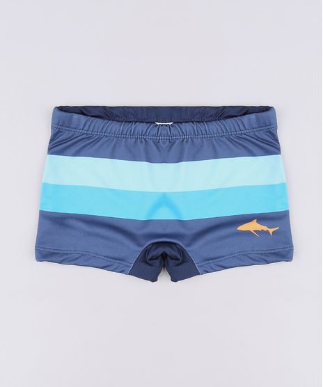 Sunga-Boxer-Infantil-com-Listras-Protecao-UV50---Azul-Marinho-9655395-Azul_Marinho_1