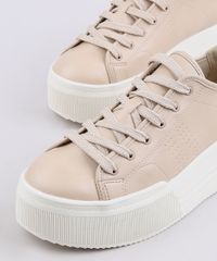 Tenis-Feminino-Moleca-Flatform-com-Recorte-Metalizado-Bege-9673277-Bege_2