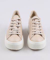 Tenis-Feminino-Moleca-Flatform-com-Recorte-Metalizado-Bege-9673277-Bege_4