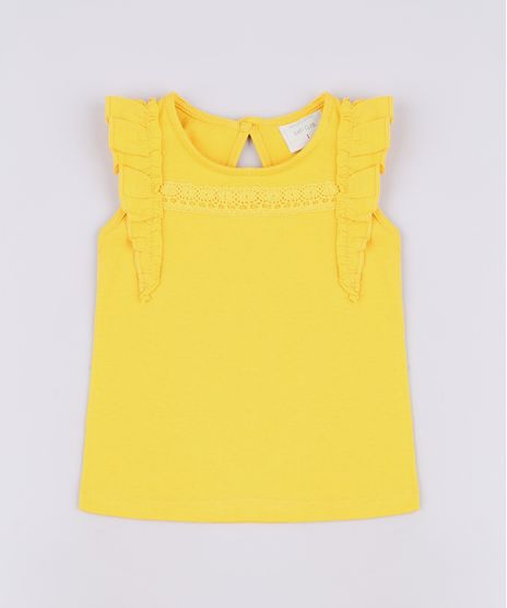 Regata-Infantil-com-Babado-e-Renda-Mostarda-9678247-Mostarda_1