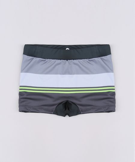 Sunga-Boxer-Infantil-com-Listras-Protecao-UV50---Preta-9655397-Preto_1