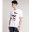 Camiseta-Masculina-Estampada-com-Caveira-e-Rosas-Manga-Curta-Gola-Careca-Branca-9674681-Branco_1