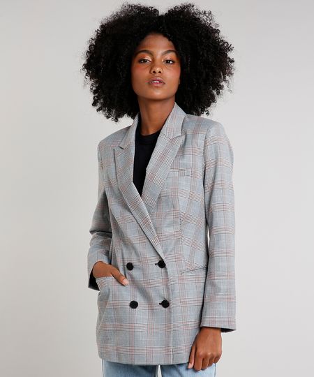 Blazer-Feminino-Mindset-Longo-Transpassado-Estampado-Xadrez-Cinza-Mescla-9618499-Cinza_Mescla_1 Blazer-Feminino-Mindset-Longo-Transpassado-Estampado-Xadrez-Cinza-Mescla-9618499-Cinza_Mescla_1