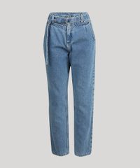 Calca-Jeans-Feminina-Mindset-Clochard-com-Cinto-Azul-Claro-9687364-Azul_Claro_5