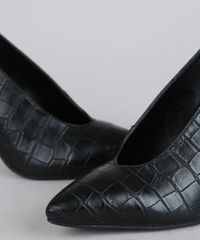 Scarpin-Feminino-Mindset-Croco-Bico-Fino-Salto-Alto-com-Amarracao-Preto-9683313-Preto_5