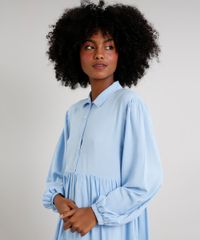 Vestido-Feminino-Mindset-Curto-com-Babados-Manga-Bufante-Gola-Esporte-Azul-Claro-9752545-Azul_Claro_4