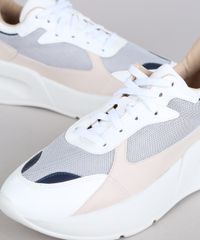 Tenis-Feminino-Mindset-Chunky-Running-com-Recortes-Branco-9687367-Branco_5