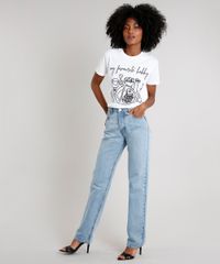 T-Shirt-Feminina-Mindset-com-Bordado--Hobby--Manga-Curta-Decote-Redondo-Off-White-9724590-Off_White_3