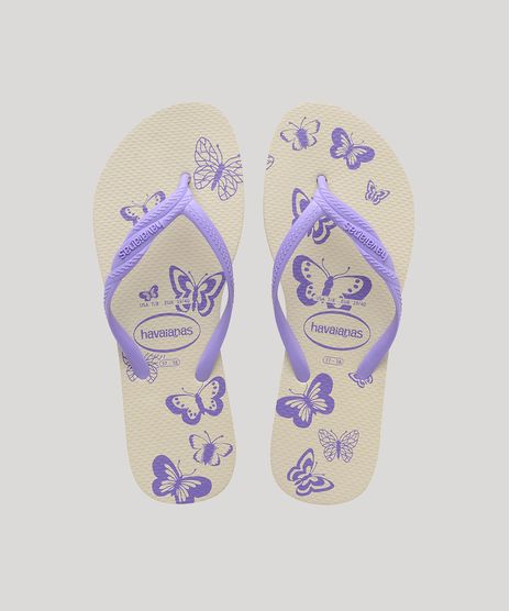 Chinelo-Feminino-Havaianas-com-Estampa-de-Borboletas-Bege-Claro-9598730-Bege_Claro_1