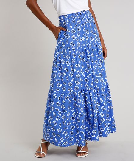 Saia-Feminina-Mindset-Longa-Estampada-Floral-com-Bolsos-Azul-9707543-Azul_1 Saia-Feminina-Mindset-Longa-Estampada-Floral-com-Bolsos-Azul-9707543-Azul_1