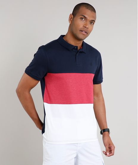 Polo-Masculina-Comfort-Fit-com-Recortes-Manga-Curta-Azul-Marinho-9595991-Azul_Marinho_1