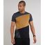 Camiseta-Masculina-Slim-Fit-com-Recortes-Manga-Curta-Gola-Careca-Cinza-Mescla-Escuro-9635141-Cinza_Mescla_Escuro_1