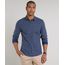 Camisa-Masculina-Slim-Estampada-Mini-Print-Manga-Longa-Azul-Marinho-9523414-Azul_Marinho_1