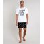 Pijama-Masculino--Cerveja--com-Camiseta-Manga-Curta---Samba-Cancao-Estampada-Branco-9644836-Branco_1