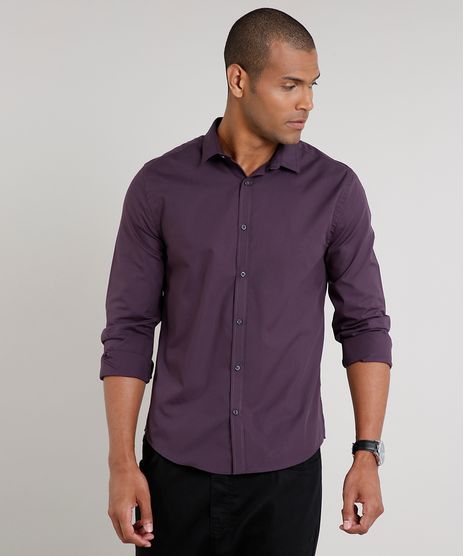Camisa-Masculina-Slim-Basica-Manga-Longa-Roxa-9521525-Roxo_1