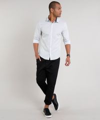 Camisa-Masculina-Slim-Estampada-Mini-Print-Manga-Longa-Kaki-Claro-9516947-Kaki_Claro_3