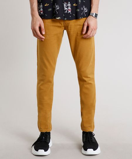 Calca-de-Sarja-Masculina-Slim-com-Bolsos-Caramelo-9466106-Caramelo_1_1 Calca-de-Sarja-Masculina-Slim-com-Bolsos-Caramelo-9466106-Caramelo_1_1
