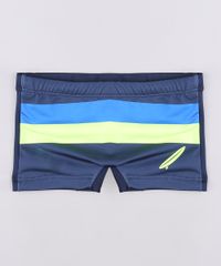 Sunga-Infantil-Boxer-com-Listras-Neon-Protecao-UV50--Azul-Marinho-9655361-Azul_Marinho_1