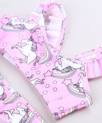 Biquini-Infantil-Estampado-de-Unicornios-com-Babado-Protecao-UV50--Rosa-9654872-Rosa_4