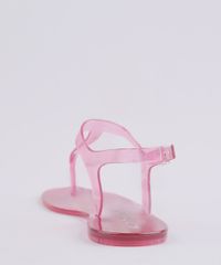 Rasteira-Feminina-Oneself-Transparente-Rosa-9682438-Rosa_3