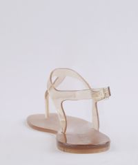 Rasteira-Feminina-Oneself-Transparente-Marrom-9682439-Marrom_3