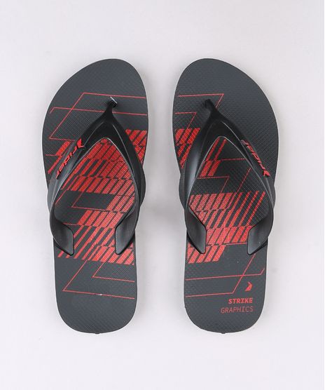 Chinelo-Masculino-Rider-com-Estampa-Geometrica-Preto-9339057-Preto_1